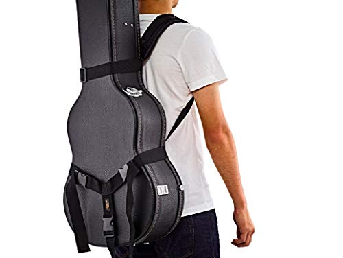 ORTEGA Economy Series Case Bundle pour guitares acoustiques de taille dreadnought – Black Flat Top + sangle de sac à dos… - Les Beatles, Paul McCartney, John Lennon, RIngo Starr, George Harrison ORTEGA Economy Series Case Bundle pour guitares acoustiques de taille dreadnought - Black Flat Top + sangle de sac à dos… – Image 7