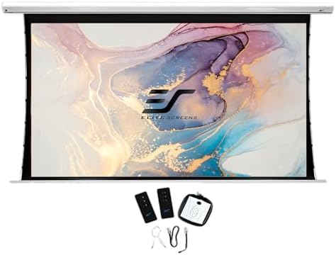 Elite Screens SKT84XHW-E12 Saker Tab Tension Beamer - Pantalla co...