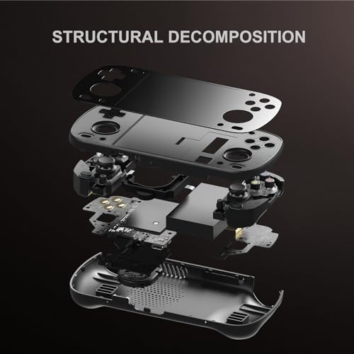 retroid pocket mini v2 handheld 392-inch oled screen 1240x1080 60fps portable android gaming handheld with wifi 6bt51 snapdragon 865 processor android 13 6128gb retro gaming handheld