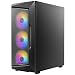 Produktbild ANTEC AX Series AX61 Elite, Netz-Frontplatte mit hohem Luftstrom, 4x120 mm ARGB-Lüfter im Lieferumfang enthalten, 360 mm Kühlerunterstützung, Mid-Tower ATX-Gaming-Gehäuse