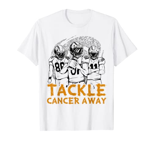 Tackle Cancer Away - Concienciación sobre el cáncer de mama Camiseta