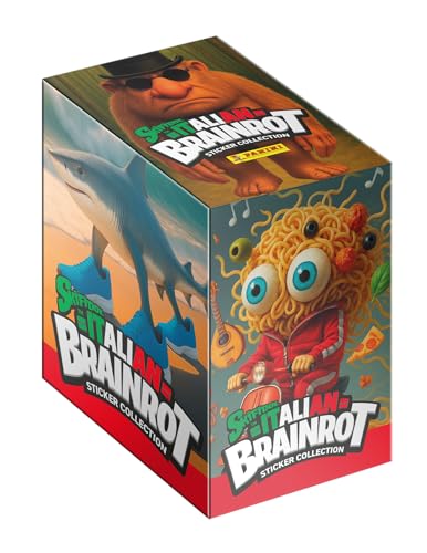 Panini SKIFIDOL Italian BRAINROT - Adesivi in confezione da 36 tasche