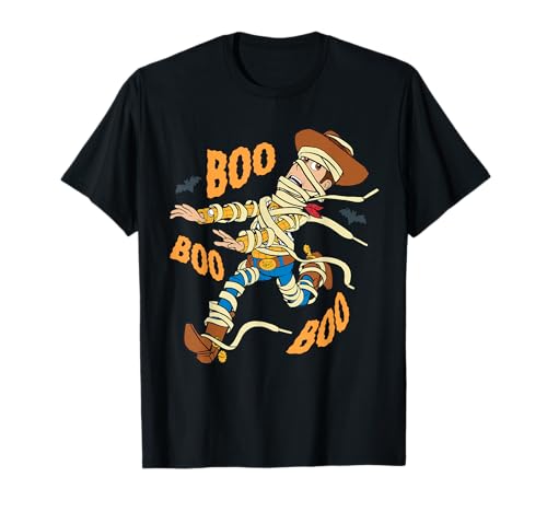 Image of Disney and Pixar's Toy Story Halloween Woody Shoelace Mummy T-Shirt