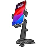 Charchendo スマホホルダー 車 【高さ調節】cdスロット 車載 スマホスタンド 伸縮アーム 車 CDプレーヤー スマートフォンホルダー 360度回転 片手操作 車用品 携帯スタンド 自由調節 車用スマホホルダー 手帳型ケース対応 すまほほるだー 日本語説明書付き iPhone 15 14 13 12 Pro Max Xperia Pixelなど4-7インチ全機種対応