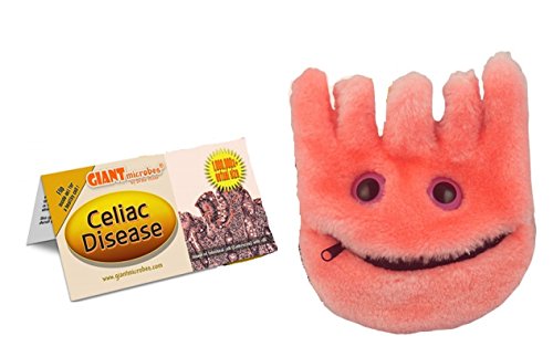 CELIACHIA celiac disease - GIANTmicrobes Original Pupazzo in peluche