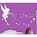 Produktbild Acryl Elf Stereo Wandaufkleber Cartoon Aufkleber Durchbrennen Sterne Spiegel Wandaufkleber Tv Wand Kristall Dekoration 71 * 46 Cm B