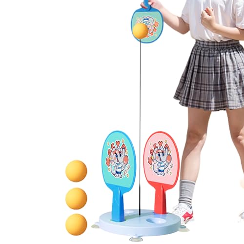 Juego de mesa - 2 palas de 6 palas, kit de práctica para un solo jugador, equipo deportivo profesional | Juego de juegos recreativos