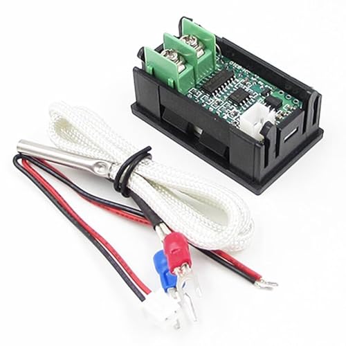 Indicateur digital 12V vert anti surchauffe Fahrenheit LED - 3