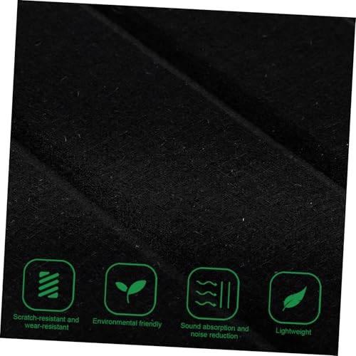 Yardwe 6PCS Paneles Acústicos de Montaje en Pared Ligero de Fibra de Poliéster para Absorción de Sonido en Habitaciones, Oficinas y Escuelas con Diseño de Rayas Verticales para Mejorar el Rendimiento Acústico miniatura 4