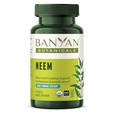 Banyan Botanicals Organic Neem Tablets Cover