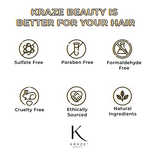 Kraze Beauty The One Leave In Conditioner - 12 In 1 Leave In Conditioner Spray - Keratin Repair Treatment, Anti-Frizz Detangler Spray, Adds Moisture & Shine To Dry, Damaged Hair - Great For Colored, Curly, Frizzy, Broken & Bleached Hair (8 Oz.) #TOP5