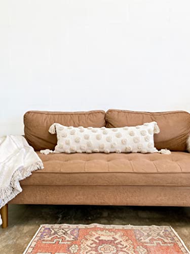 Casa Boho Lumbar Pillow Cover Boho Pillow Covers Throw Pillow Cover Decorative Throw Pillow Covers Accent Pillows Boho Throw Pillows Decorative Throw Pillows Boho Accent Pillow 12X35 Cream #TOP1