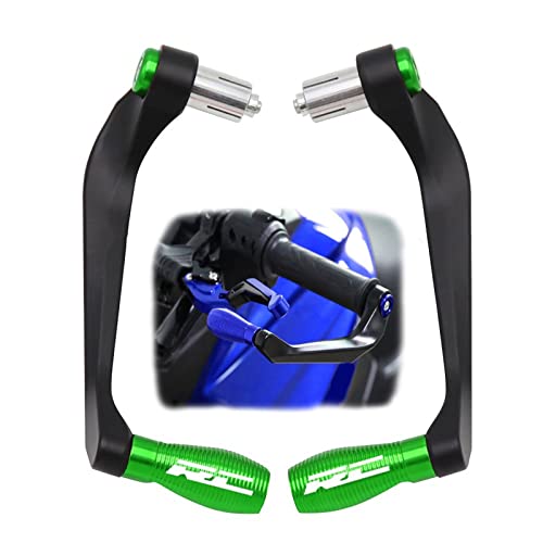 Évitez la casse des leviers avec le protège-mains moto vert RC 390