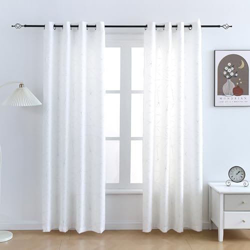 15% Off Taisier Home Geometric Line Grommet Top Curtains