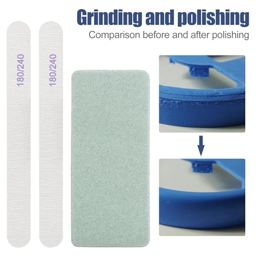 VASTOOLS Entgrater Werkzeug für 3D, 42 Stück, Reinigung 3d Drucker,Professionelles 3D Druck Zubehörset Entgratungswerkzeug für Harz, Reinigungs, Polierwerkzeuge