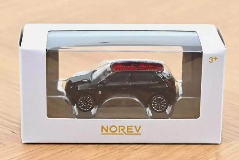ミニカー Norev Renault 5 e-tech 100% electric Amazon | ノレブ 1/64 ルノー 5 Eテック 2024 ブラック サンク