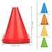 IROCH 25 PCS Soccer Cones Disc Cone Sets for Training, Field Cone Markers Football, Kids, Sports