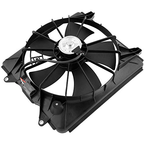 BOXI 620-212 Radiator Cooling Fan Motor Assembly Fits for Honda CR-V CRV 2007 2008 2009 (Replaces 19015RZAA01 19030RZAA01) - Thumbnail 4
