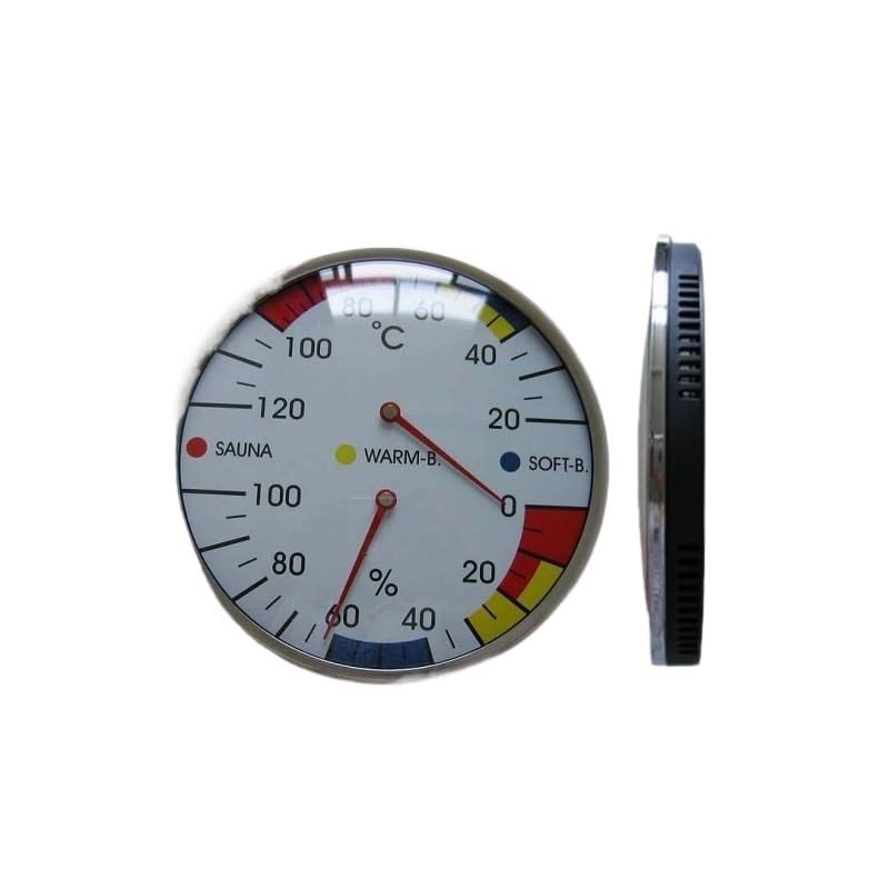 Thermometer Household Use for Sauna Rooms Indoor Outdoor Temperature Humidity Meter