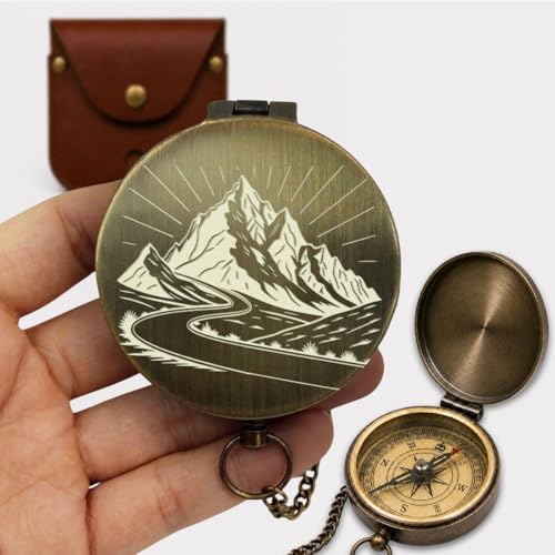 Brújula grabada personalizada Wrappiness para hombres miniatura 5