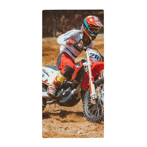 MZGFAQ Moto Towel Très Absorbantes Serviette De Bain pour Hôtel Spa Salle De Bain Cuisine 73x35cm