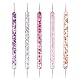 AYV 5 Pcs Dotting Tool,Dotting Pen,Prägestift,Embossing Stift,Nagel-Punktierstift-Set,Doppelseitig Punktierung Set,Punktierung Werkzeug Nagel Art Stifte,Punkt-Nagelkunst-Werkzeug-Set