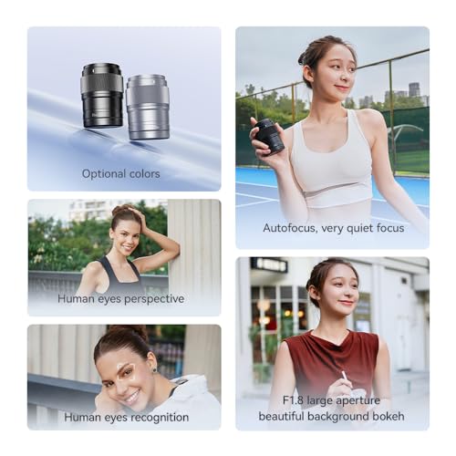 Image of YONGNUO Lenses 35mm F1.8 E Mount Lens, STM Auto Focus Prime Lens