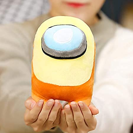 Among Us Pelúcia de 20 cm Crewmate Plushies, lindo astronauta olhos salientes, boneco de pelúcia Gam