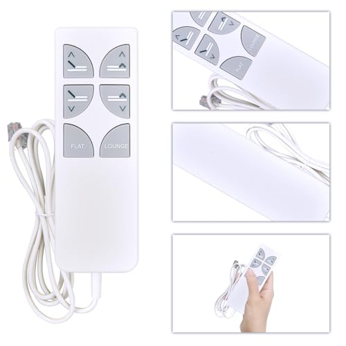 Télécommande de rechange Linak hb12012-00 pour lit Serta Motion Essentials II noir