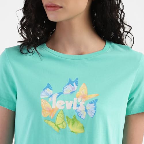 Image of Levi's Women's Brand Logo Crew Neck T-Shirt