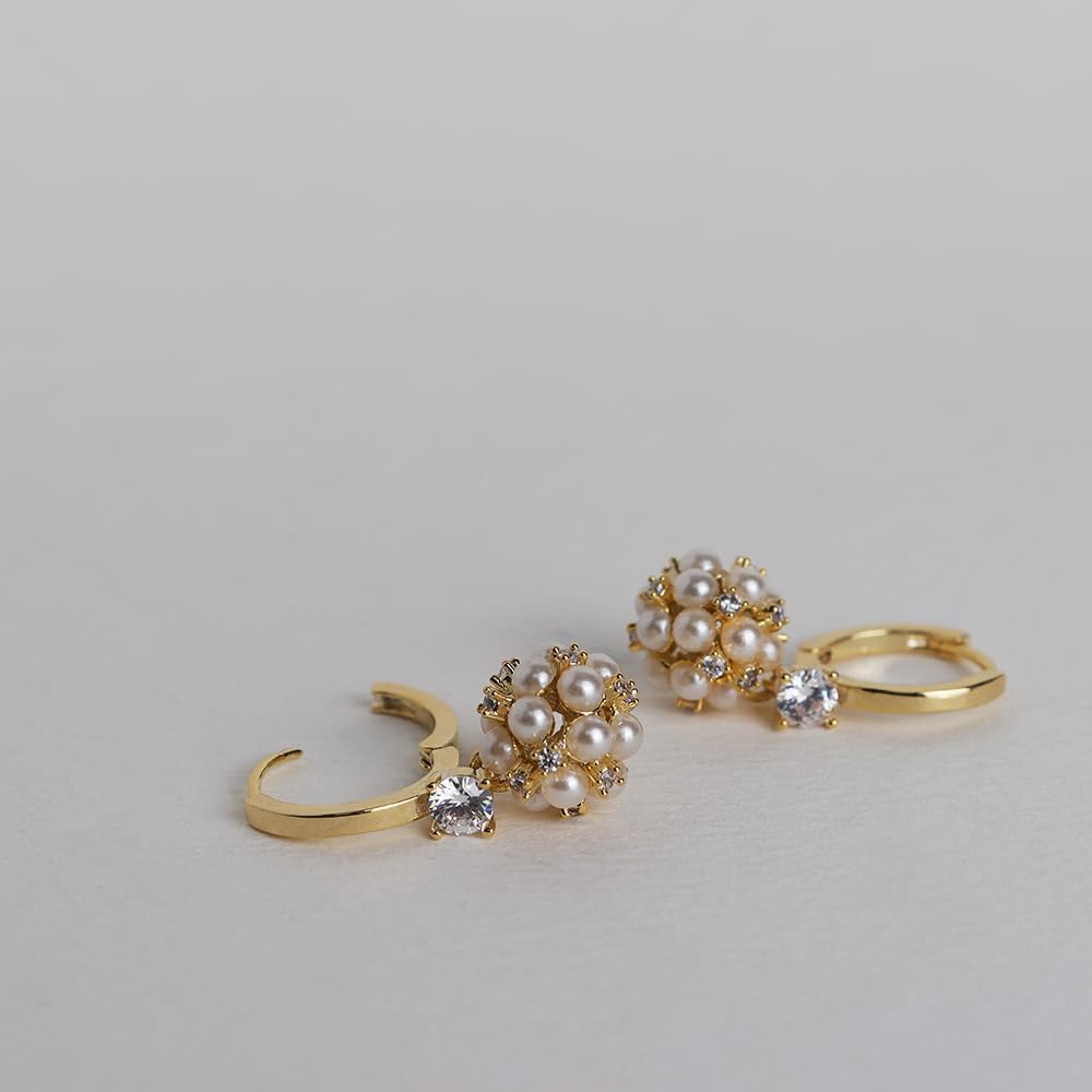 Sonateomber Christmas Tree Dangle Small Gold Hoop Earrings for Women, Cute Sparkly CZ Rhinestone Maple Clover Leaf Drop Earings Thanksgiving Holiday Accessories Fashion Jewelry Gift - Image 8