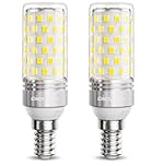 DiCUNO E14 LED Bulb 10W, E14 Small Edison Screw Light Bulbs, Cool White 6000K, 130W Incandescent Equivalent, 1400LM Non-Dimmable, 230V, SES Corn Light for Home Lighting, Pack of 2