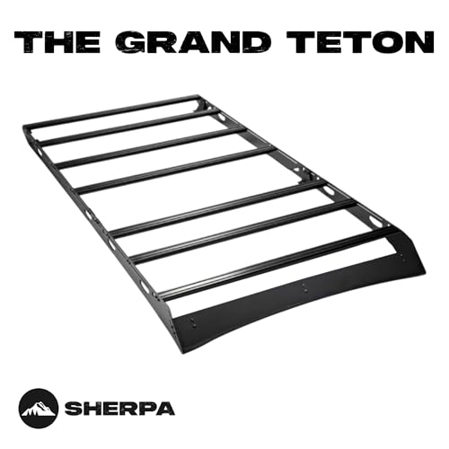 image for Sherpa - The Grand Teton Half Height/Single Row Light Aluminum Roof Ra