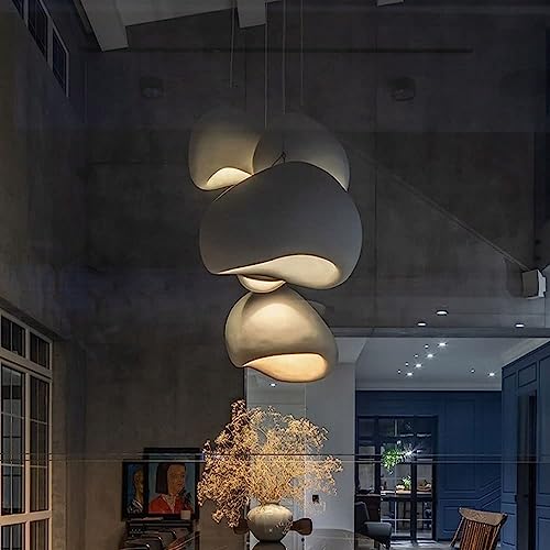 Chandelier de champignons résine créative loft plafond îlot de cuisine - 4