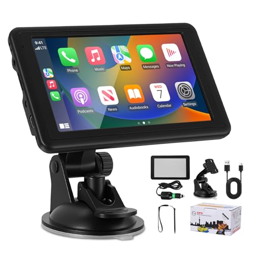 LIFEJXWEN GPS Navigation Voiture 5 Pouces 2025 | Cartes Europe Mises à Jour Gratuites à Vie | Alerte Radars et Feux Rouges | Guidage Vocal | Mode Camion/Camping-Car/Poids Lourds