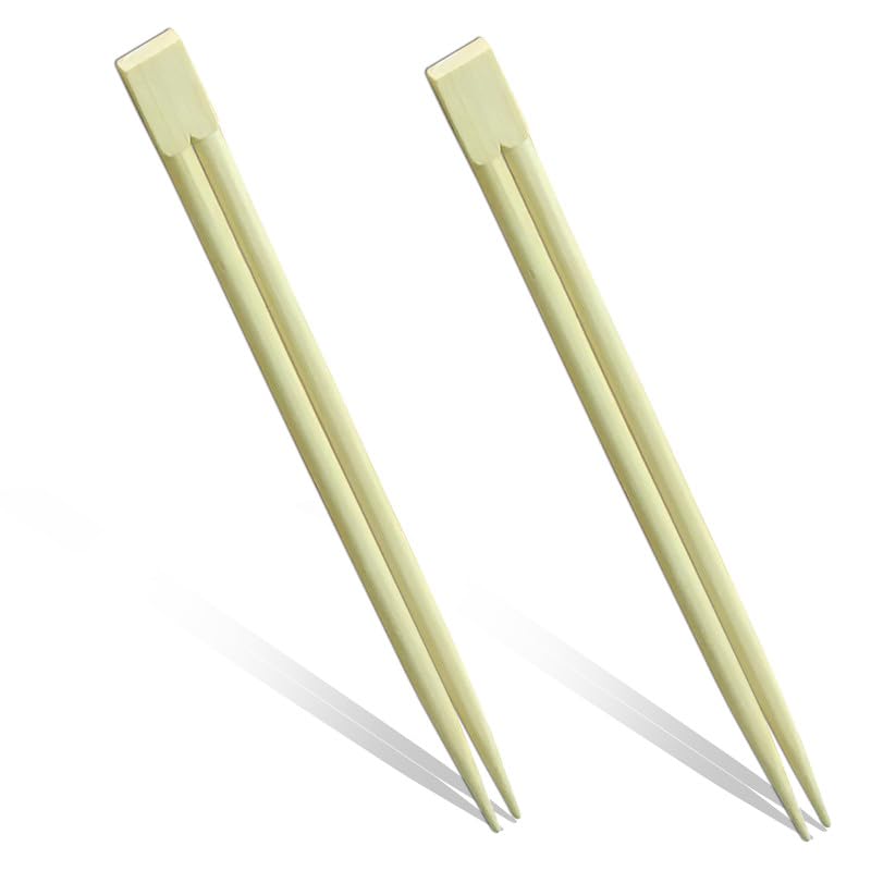 UNIFY EcoHomes 8 inch, 50 Pairs Natural Bamboo Chopsticks for Sushi, Noodles, Fried Rice, Asian Dishes | 19 cm Long | Eco-Friendly, Biodegradable | Disposable Utensils