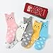Imagen de Jeasona 5 Pares Calcetines Gatos Mujer 35-38 Regalos Originales para Mujer Calcetines Divertidos de Animales Algodon Regalos Navidad Cumpleaños Reyes Novia