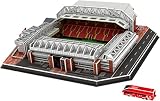 LUWADO 3D-Puzzle, Fußballplatz-Modellbau-Puzzle, Neues 3D-Puzzle Liverpool Anfield Stadium-Modell, dreidimensionale Puzzle-Montage, Fußballplatz-DIY-Modelle, Souvenir-Geschenk for Fans