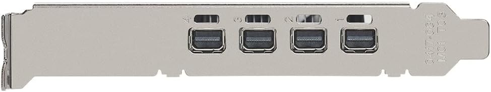 NVIDIA LEADTEK T600 Turing PCIe 3.0 x16 Graphics GPU Card 4GB GDDR6