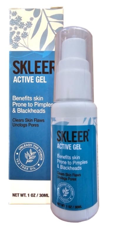 Blackhead Active Face Gel | Extra Strength Blackhead Gel with Potent Essential Oils | (1 oz)