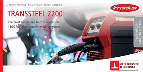 Fronius TransSteel 2200 banner highlighting multi-process capability