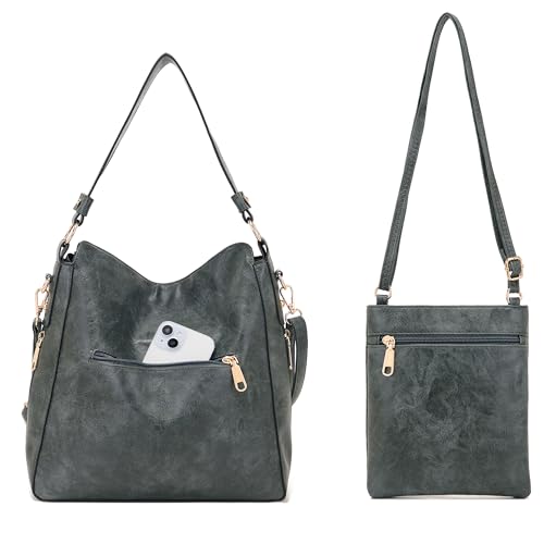 Image of Purses For Women Handbags And Wallet Set Large Hobo Crossbody Bag Ladies Purse Totes 4 PCS | And Wallet Set