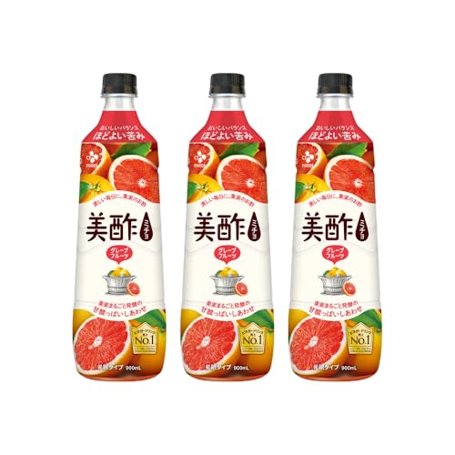 アウトレット 美酢 (ミチョ) 希釈タイプ グレープフルーツ味 900ml (3本) みちょの商品画像（Amazon）