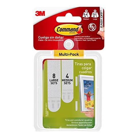 Command 17209 Tiras cuelga Cuadros, Set 12 Piezas Cover