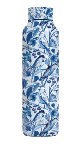 QUOKKA BOTELLA TERMO ACERO INOXIDABLE SOLID PORCELAIN SPARROW 630 ML