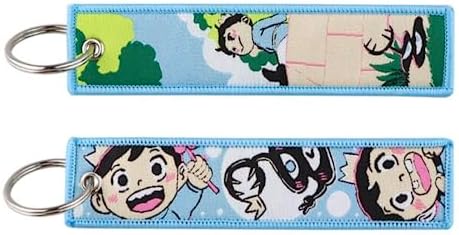 Pinstant Ranking of Kings Prince Bojji Anime Manga Keychain Key Tag Chain Fob Ring, Mixed, 5.1 x 1.2 inches