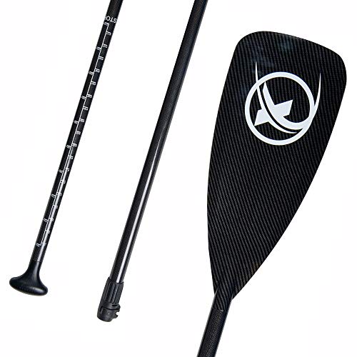 Kajak-Paddel Nemaxx Carbon Speed Verstellbares 3-teiliges Paddel