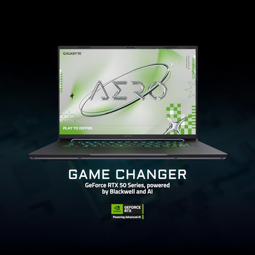 Image of GIGABYTE - AERO X16-165Hz 2560x1600 WQXGA - NVIDIA GeForce RTX 5070 - AMD Ryzen 7 AI 350-1TB SSD with 32GB DDR5 RAM - Windows 11 Home AERO X16 1WH93USC64DH