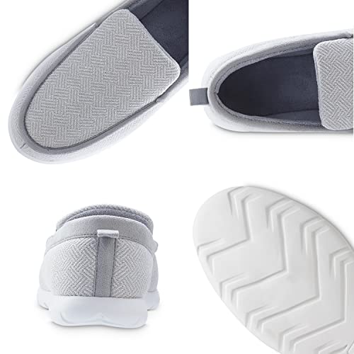 Image of isotoner Zenz Men's Sport Knit Moccasin, Slip-on Shoe