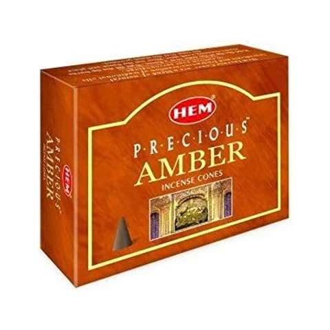HEM Precious Amber Incense Cones Cover